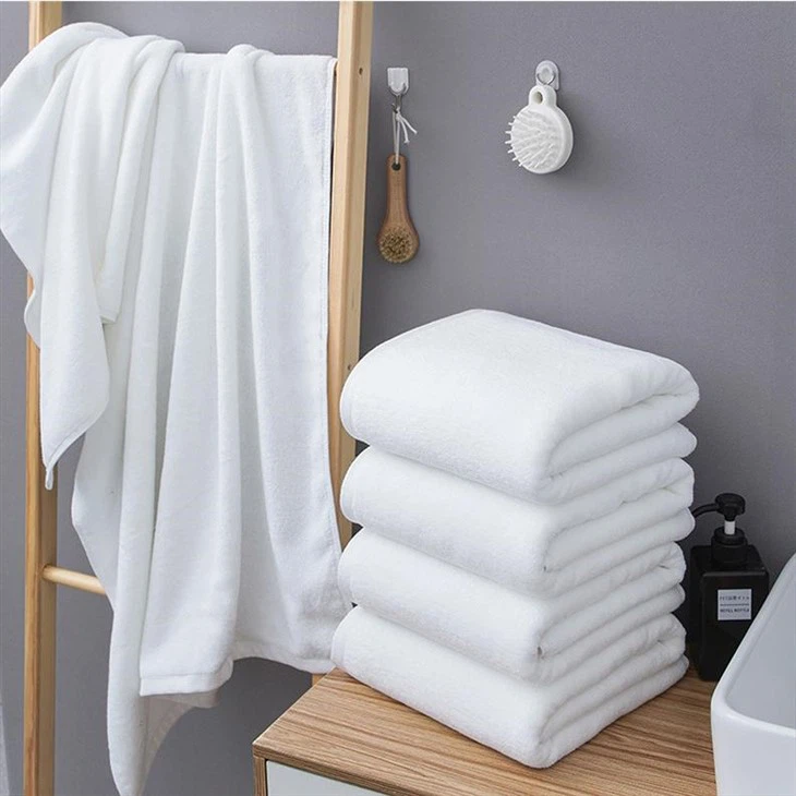 white towel hotel